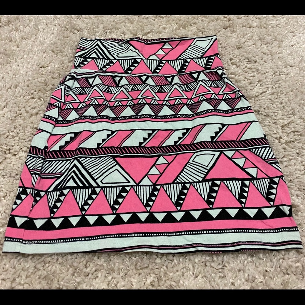 PINK mini skirt